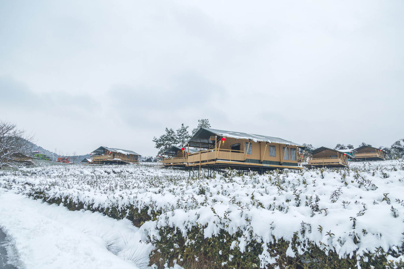 喜马拉雅野奢帐篷酒店—雪景20