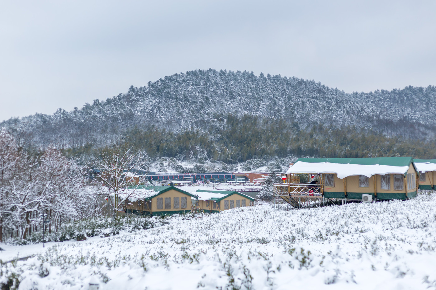 喜马拉雅野奢帐篷酒店—雪景13