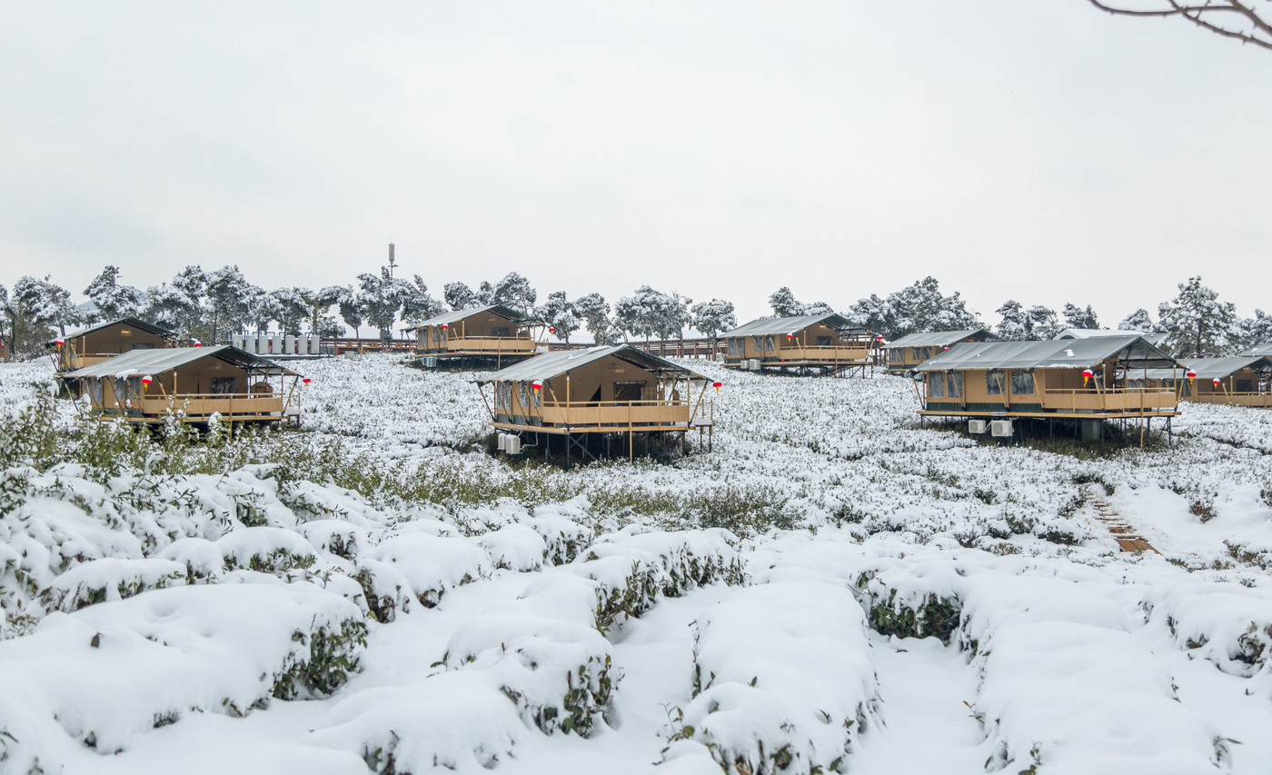 喜马拉雅野奢帐篷酒店—雪景11