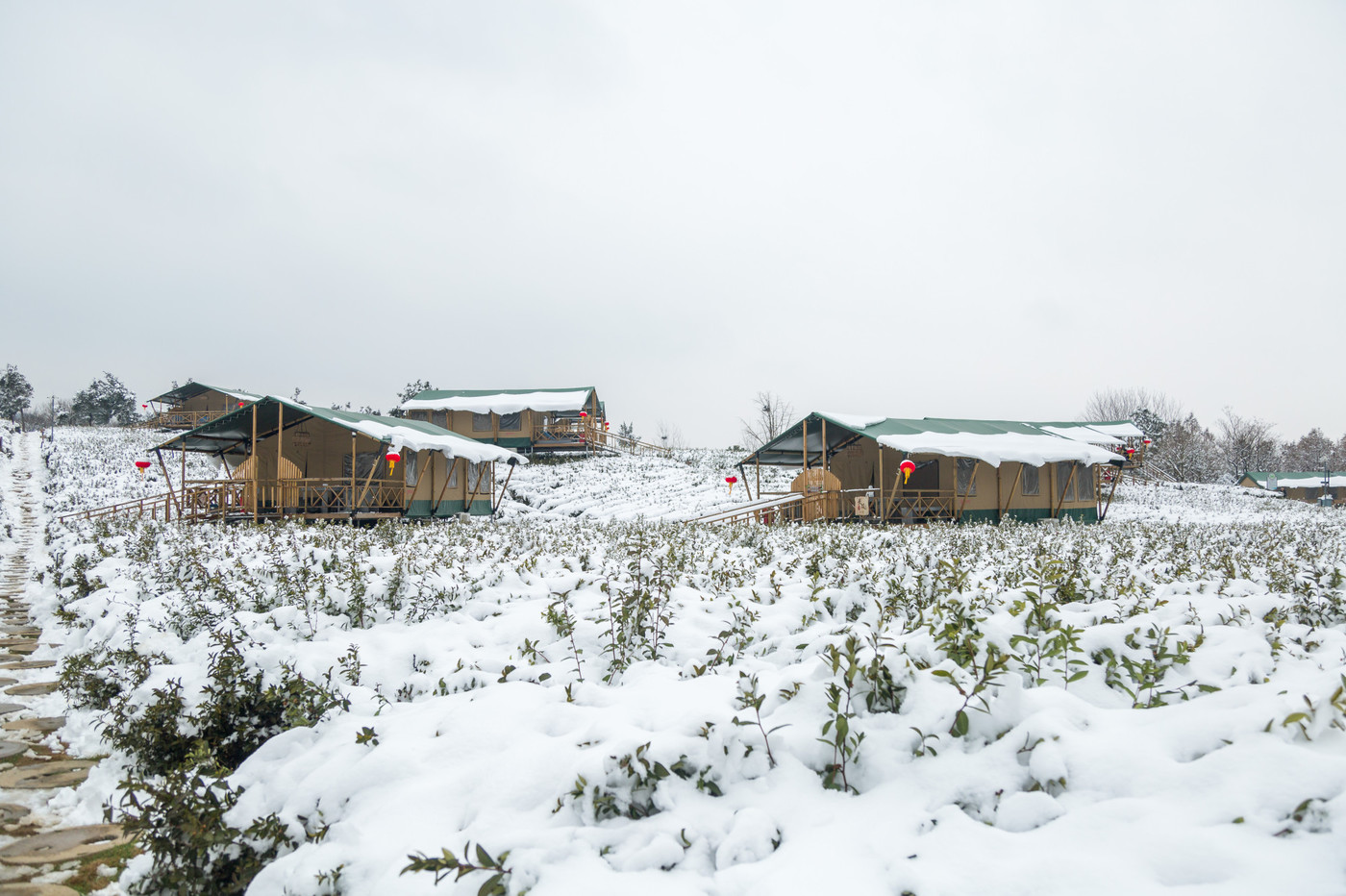 喜马拉雅野奢帐篷酒店—雪景15