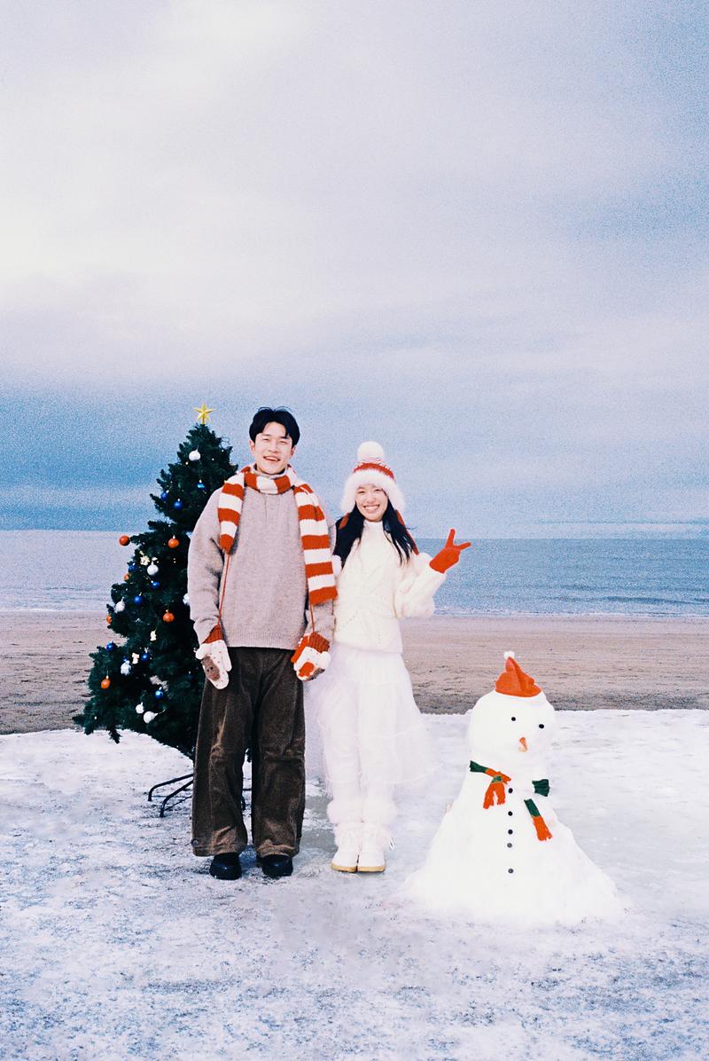 海边有一颗圣诞树 第12张 日本婚纱照 日本旅拍 日本尼鹿摄影