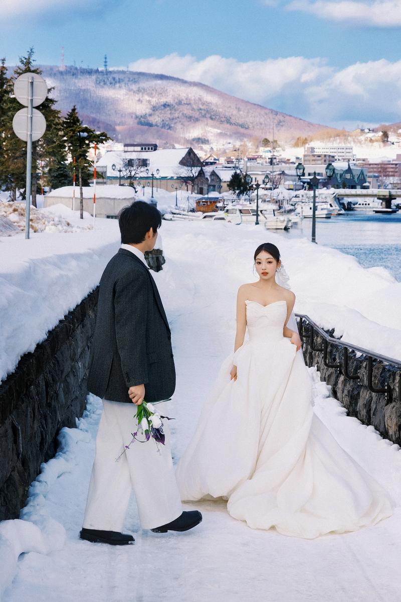 小樽运河 第68张 日本婚纱照 日本旅拍 小樽婚纱照 日本尼鹿摄影