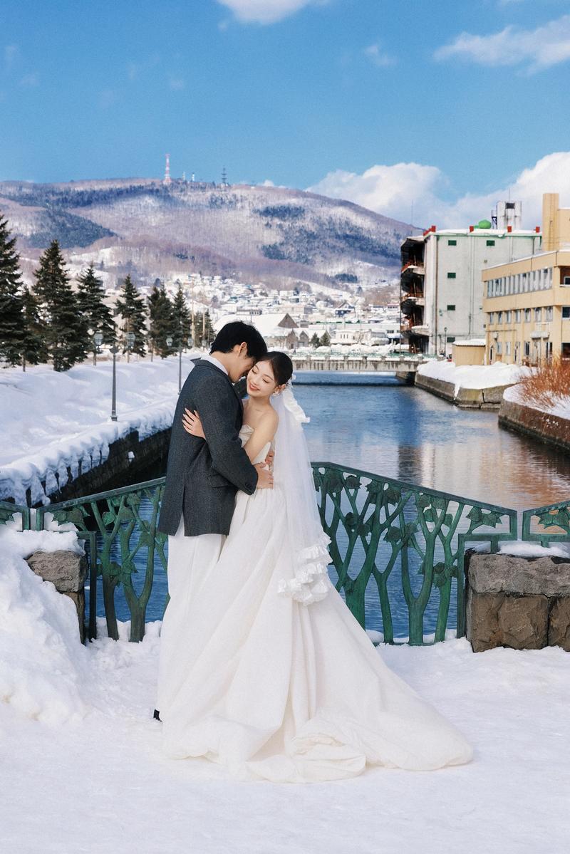 小樽运河 第63张 日本婚纱照 日本旅拍 小樽婚纱照 日本尼鹿摄影