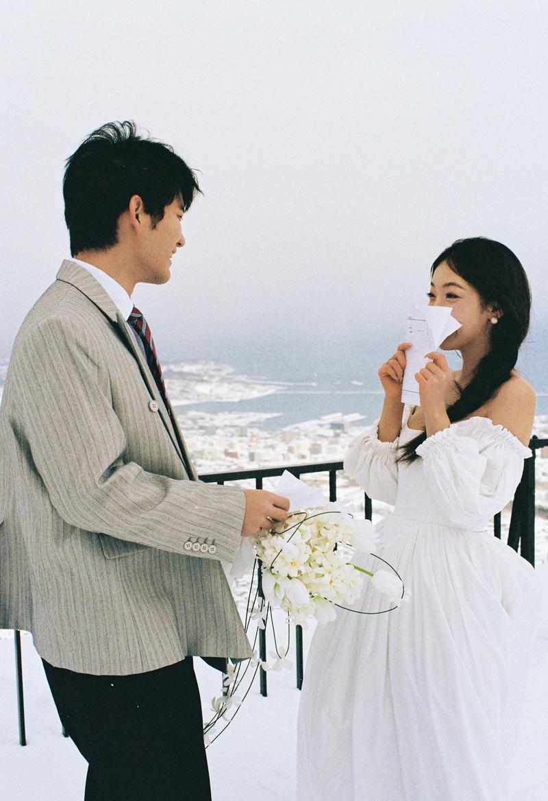 天狗山的浪漫 第5张 日本婚纱照 日本旅拍 日本尼鹿摄影