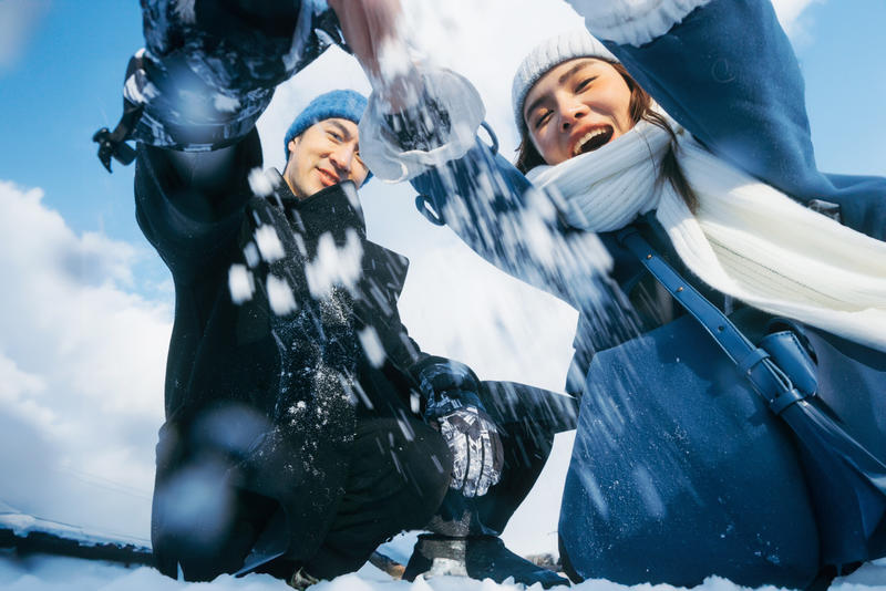 初恋 第10张 日本婚纱照 日本旅拍 日本雪景婚纱照 日本尼鹿摄影