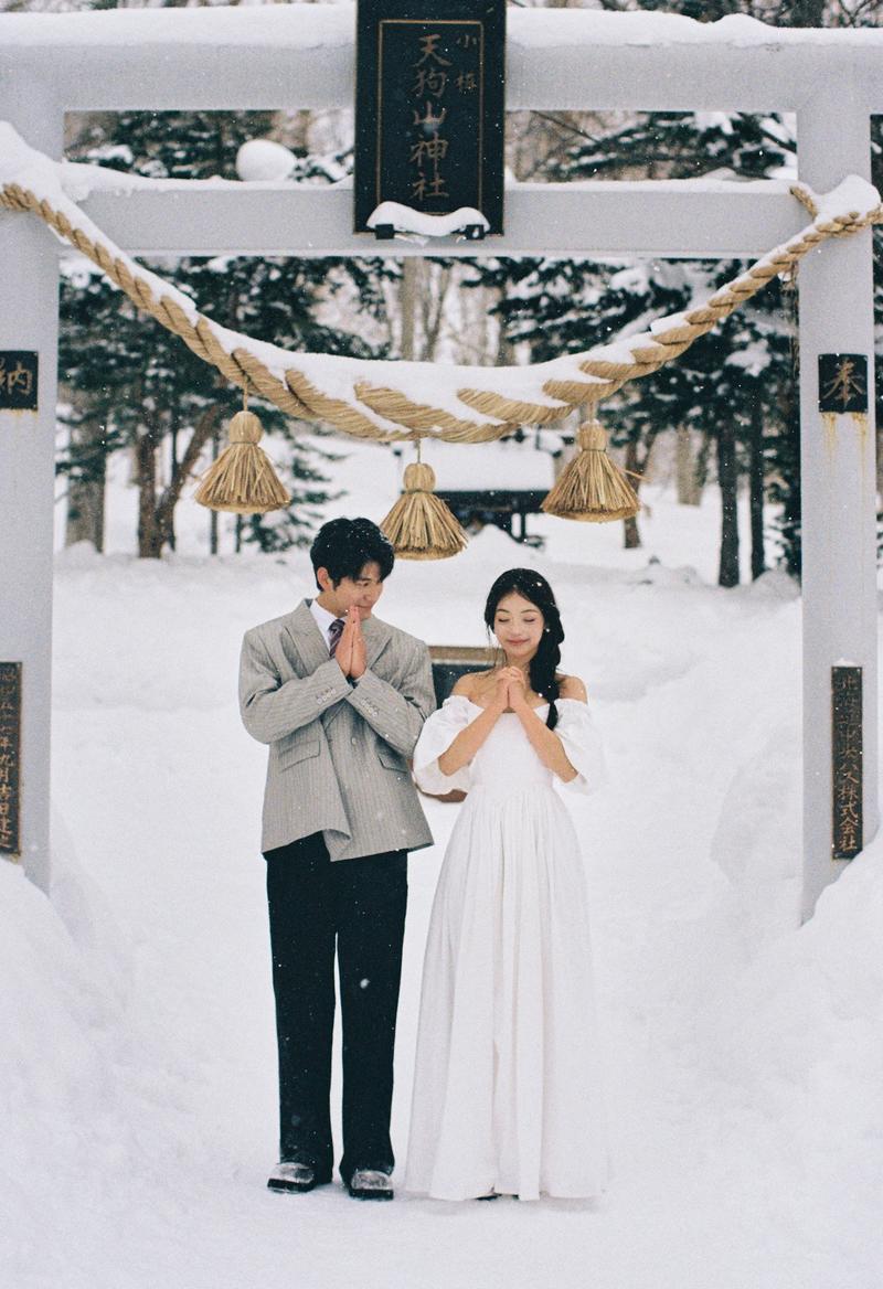 天狗山的浪漫 第3张 日本婚纱照 日本旅拍 日本尼鹿摄影