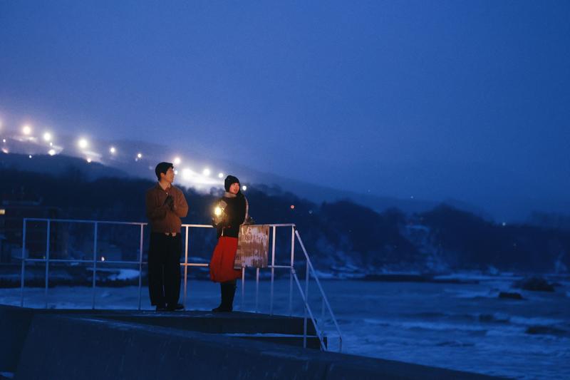 北海道 钱函海边蓝调时刻 第6张 日本婚纱照 日本旅拍 北海道婚纱照 日本尼鹿摄影