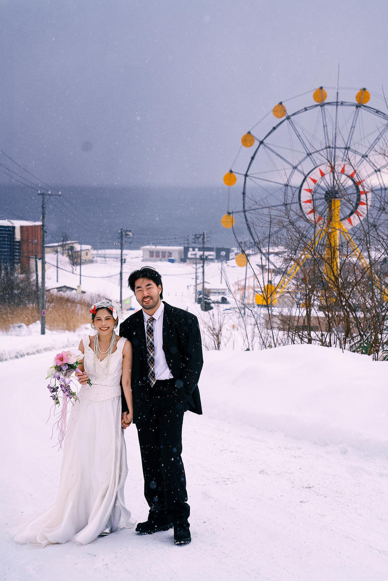 冬日恋歌·小樽篇 第42张 日本婚纱照 日本旅拍 小樽婚纱照 日本尼鹿摄影