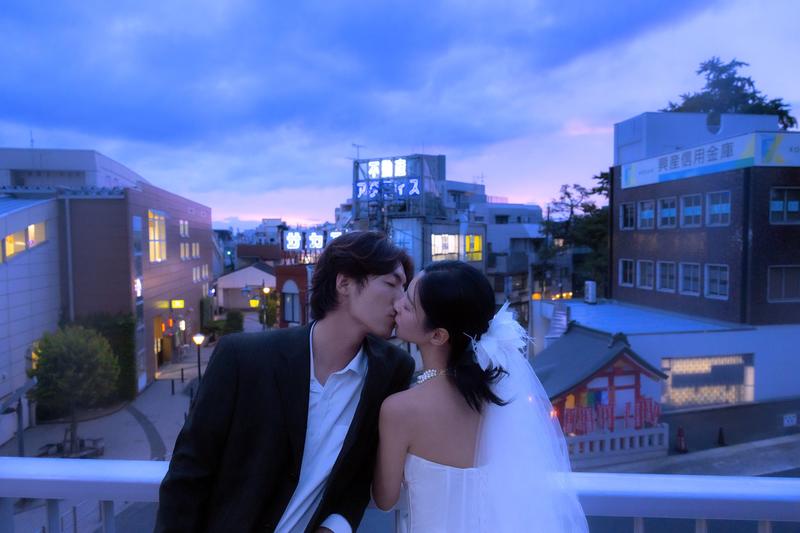 人潮汹涌中紧紧抱住你 第24张 日本婚纱照 日本旅拍 日本尼鹿摄影