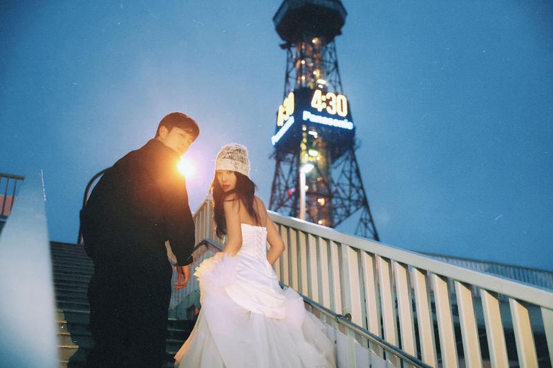 薄野十字路口 第16张 日本婚纱照 日本旅拍 日本尼鹿摄影
