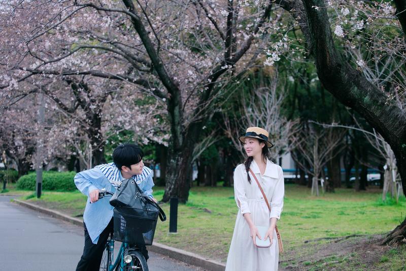 大阪余命十年樱花情侣照 第5张 日本婚纱照 日本旅拍 大阪婚纱照 日本樱花婚纱照 日本尼鹿摄影