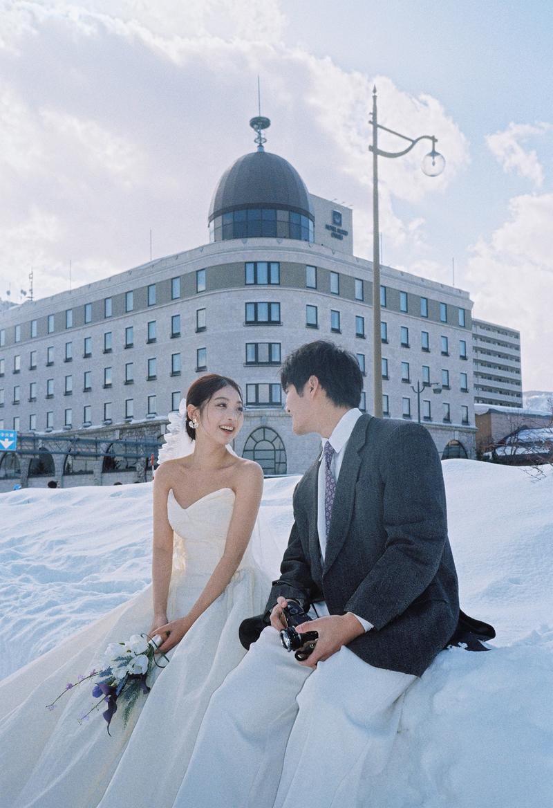 小樽运河 第41张 日本婚纱照 日本旅拍 小樽婚纱照 日本尼鹿摄影