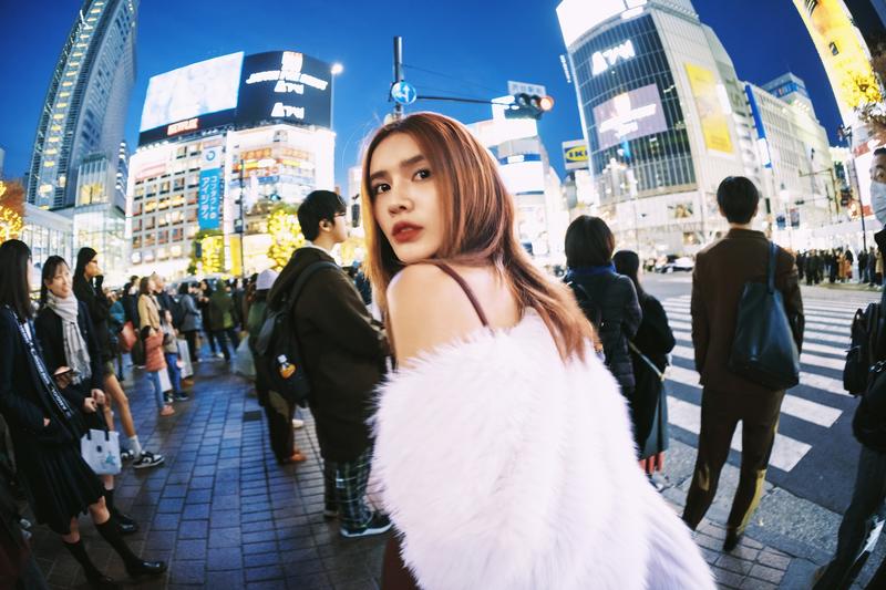 夜晚的十字路口 第11张 日本婚纱照 日本旅拍 东京旅拍 日本尼鹿摄影
