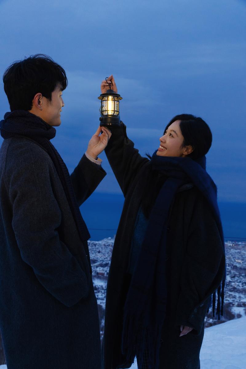 天狗山蓝调时刻 第28张 日本婚纱照 日本旅拍 日本尼鹿摄影