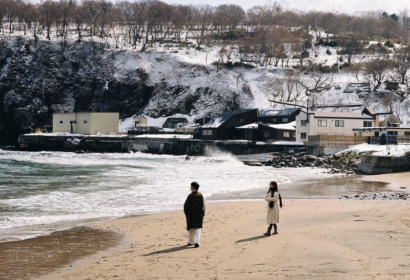 小樽悬崖海边 第24张 日本婚纱照 日本旅拍 小樽婚纱照 日本尼鹿摄影