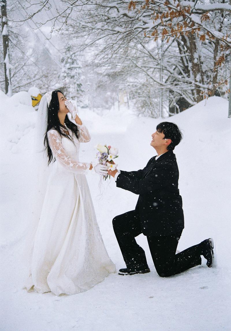 冬季恋歌 第17张 日本婚纱照 日本旅拍 日本尼鹿摄影