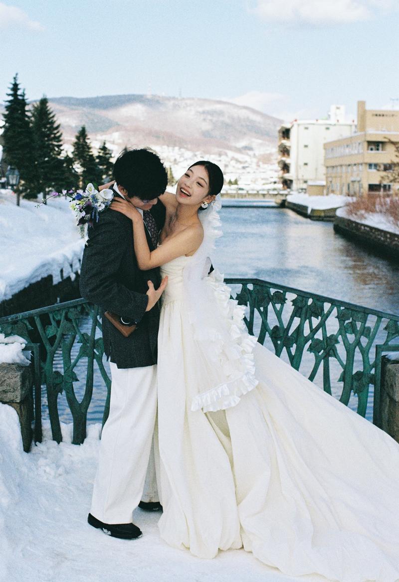 小樽运河 第51张 日本婚纱照 日本旅拍 小樽婚纱照 日本尼鹿摄影
