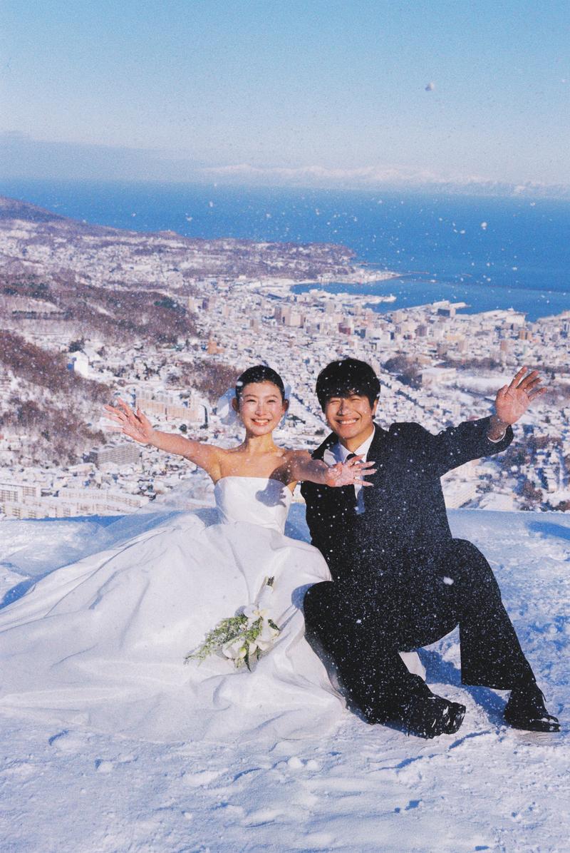 小樽婚礼 第23张 日本婚纱照 日本旅拍 小樽婚纱照 日本尼鹿摄影