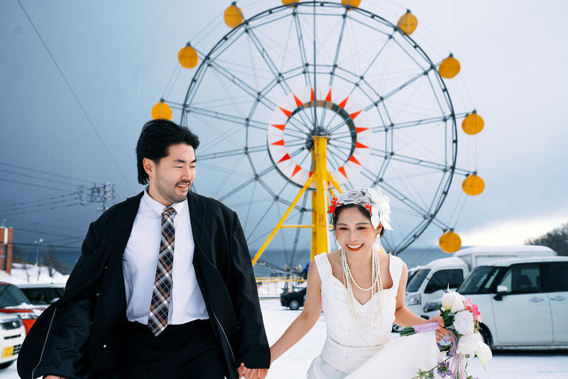 冬日恋歌·小樽篇 第27张 日本婚纱照 日本旅拍 小樽婚纱照 日本尼鹿摄影
