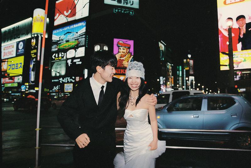 薄野十字路口 第3张 日本婚纱照 日本旅拍 日本尼鹿摄影
