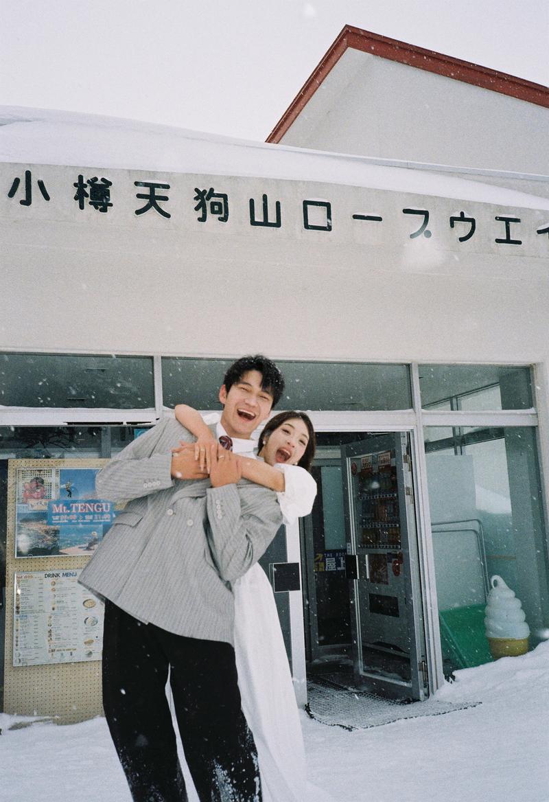 天狗山的浪漫 第23张 日本婚纱照 日本旅拍 日本尼鹿摄影