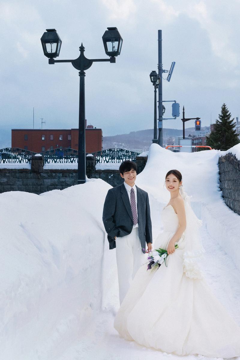 小樽运河 第48张 日本婚纱照 日本旅拍 小樽婚纱照 日本尼鹿摄影