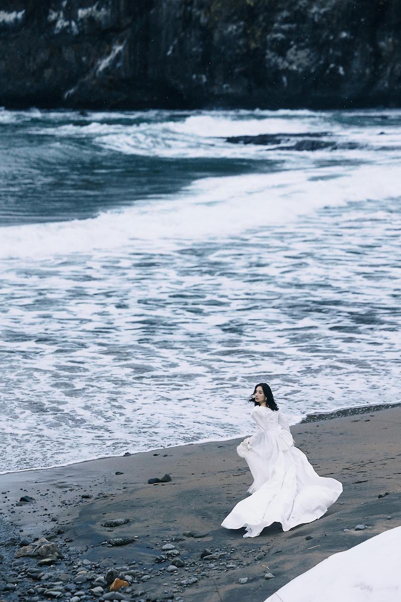 北海道单人婚纱 第6张 日本婚纱照 日本旅拍 北海道婚纱照 日本尼鹿摄影