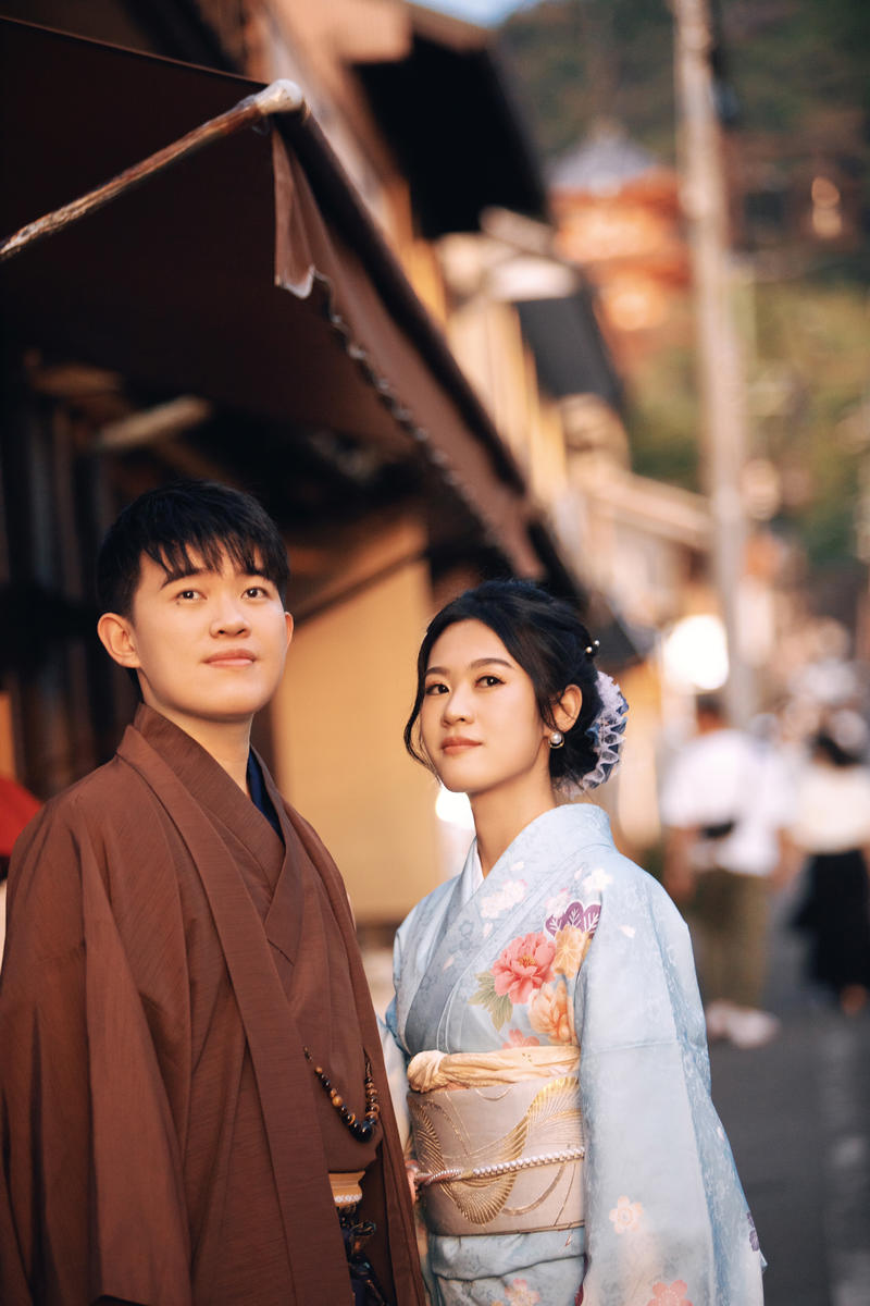 京都回忆 第8张 日本婚纱照 日本旅拍 京都樱花婚纱照 日本尼鹿摄影
