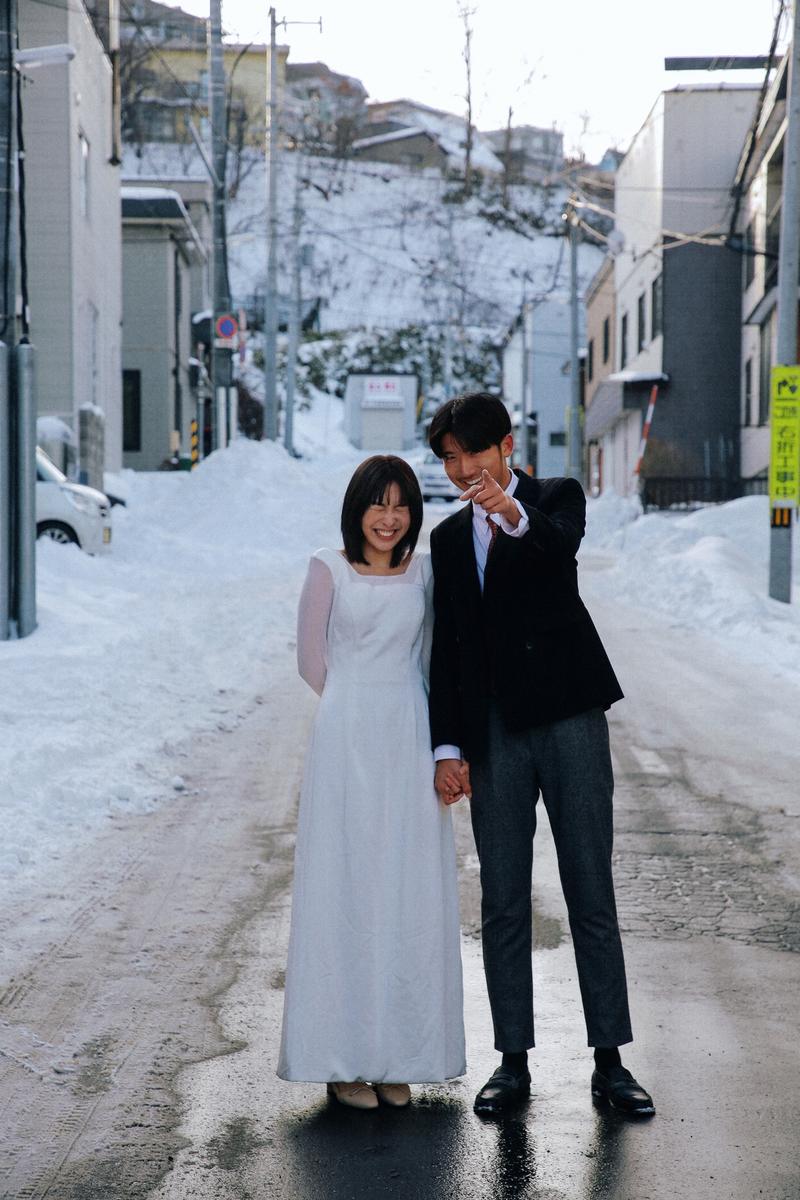 北海道的雪 第32张 日本婚纱照 日本旅拍 北海道婚纱照 日本雪景婚纱照 日本尼鹿摄影