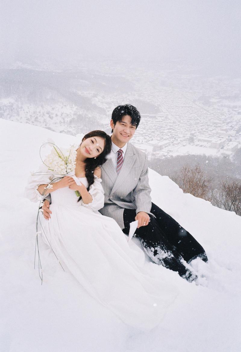 天狗山的浪漫 第25张 日本婚纱照 日本旅拍 日本尼鹿摄影