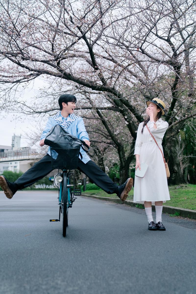 大阪余命十年樱花情侣照 第13张 日本婚纱照 日本旅拍 大阪婚纱照 日本樱花婚纱照 日本尼鹿摄影