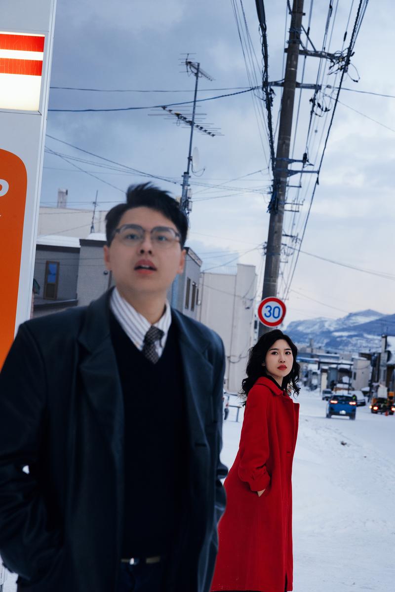 在小樽生命中最美好的冬天 第7张 日本婚纱照 日本旅拍 小樽婚纱照 日本尼鹿摄影