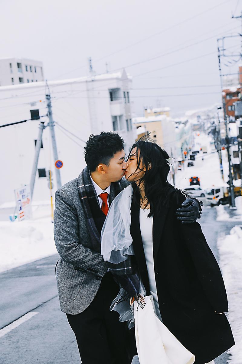 Otaru,Hokkaido 第4张 日本婚纱照 日本旅拍 北海道婚纱照 小樽婚纱照 日本尼鹿摄影