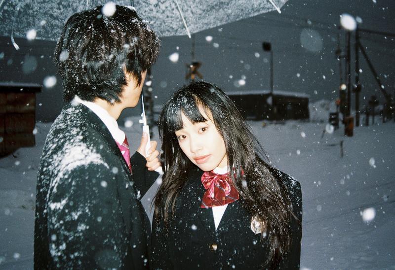 暴风雪来临之际 日本婚纱照 日本旅拍