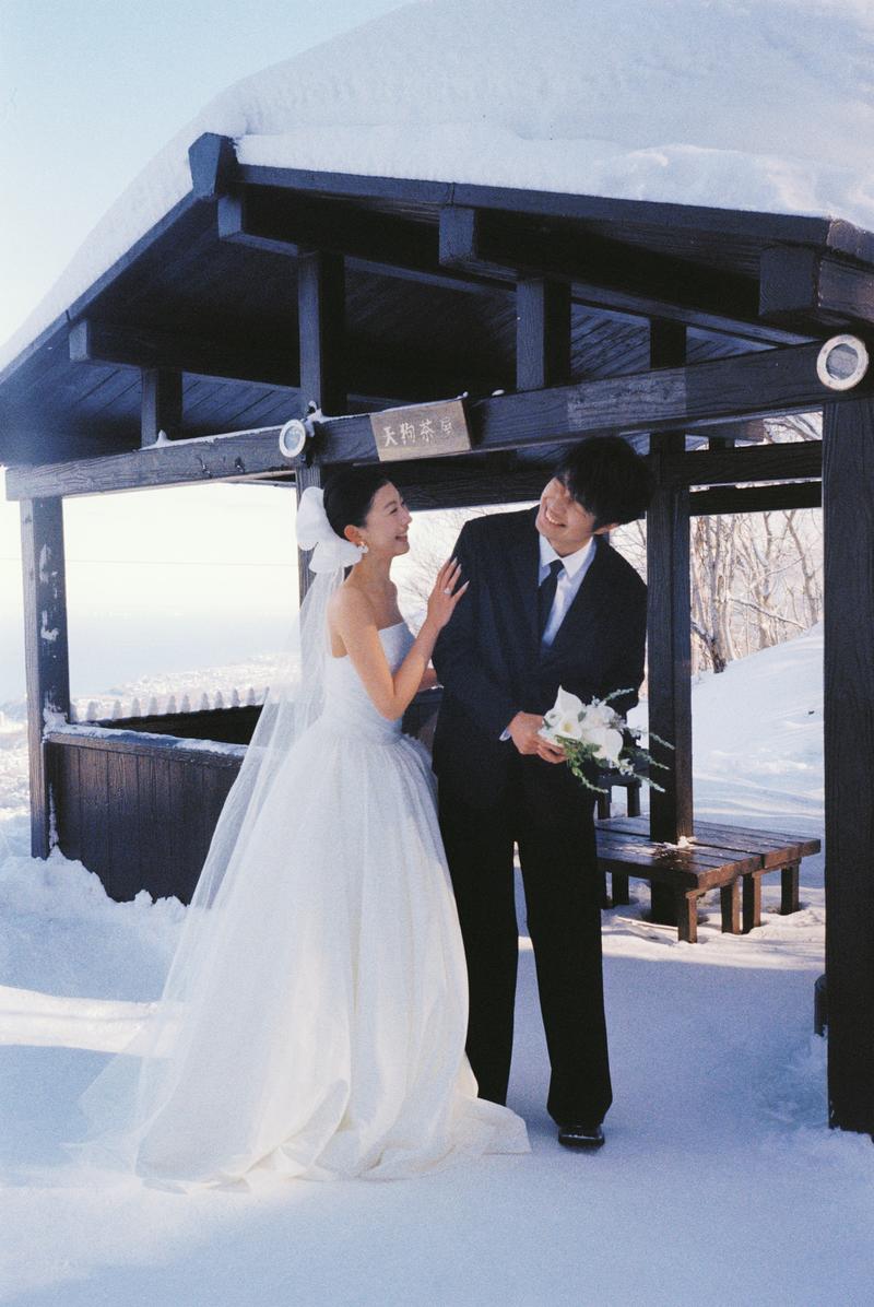 小樽婚礼 第5张 日本婚纱照 日本旅拍 小樽婚纱照 日本尼鹿摄影