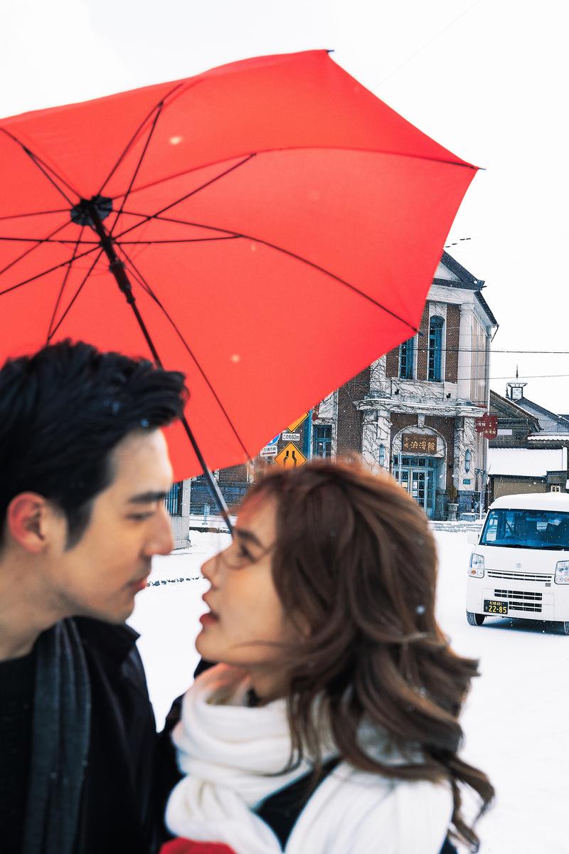 北海道的小樽天狗山 第20张 日本婚纱照 日本旅拍 北海道婚纱照 小樽婚纱照 日本雪景婚纱照 日本尼鹿摄影