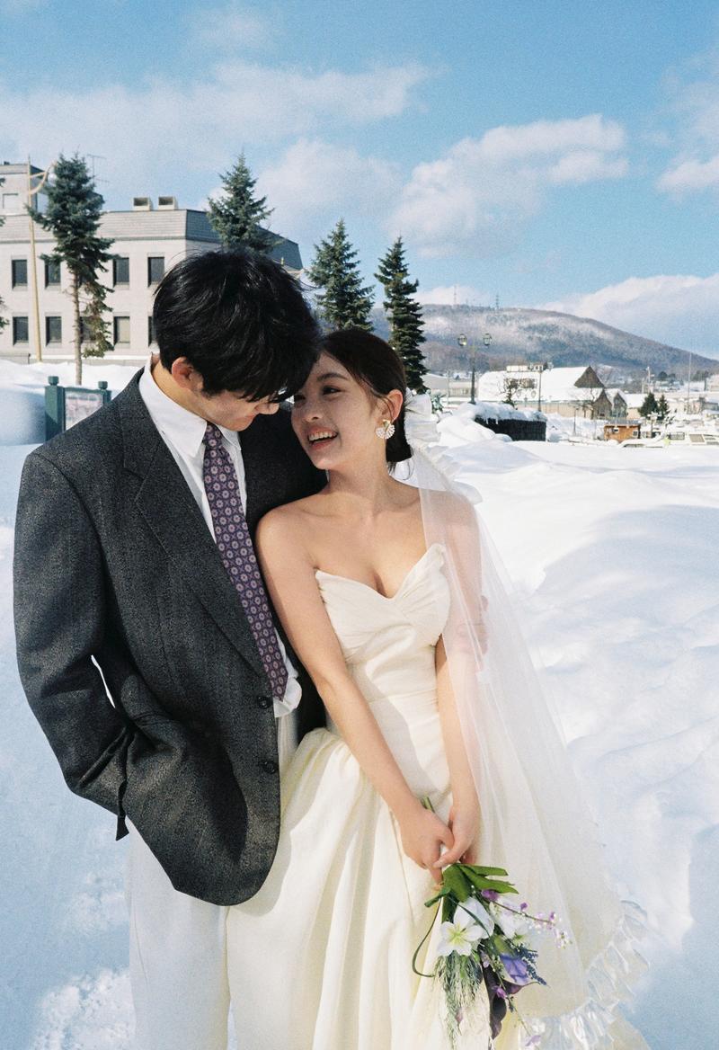 小樽运河 第26张 日本婚纱照 日本旅拍 小樽婚纱照 日本尼鹿摄影