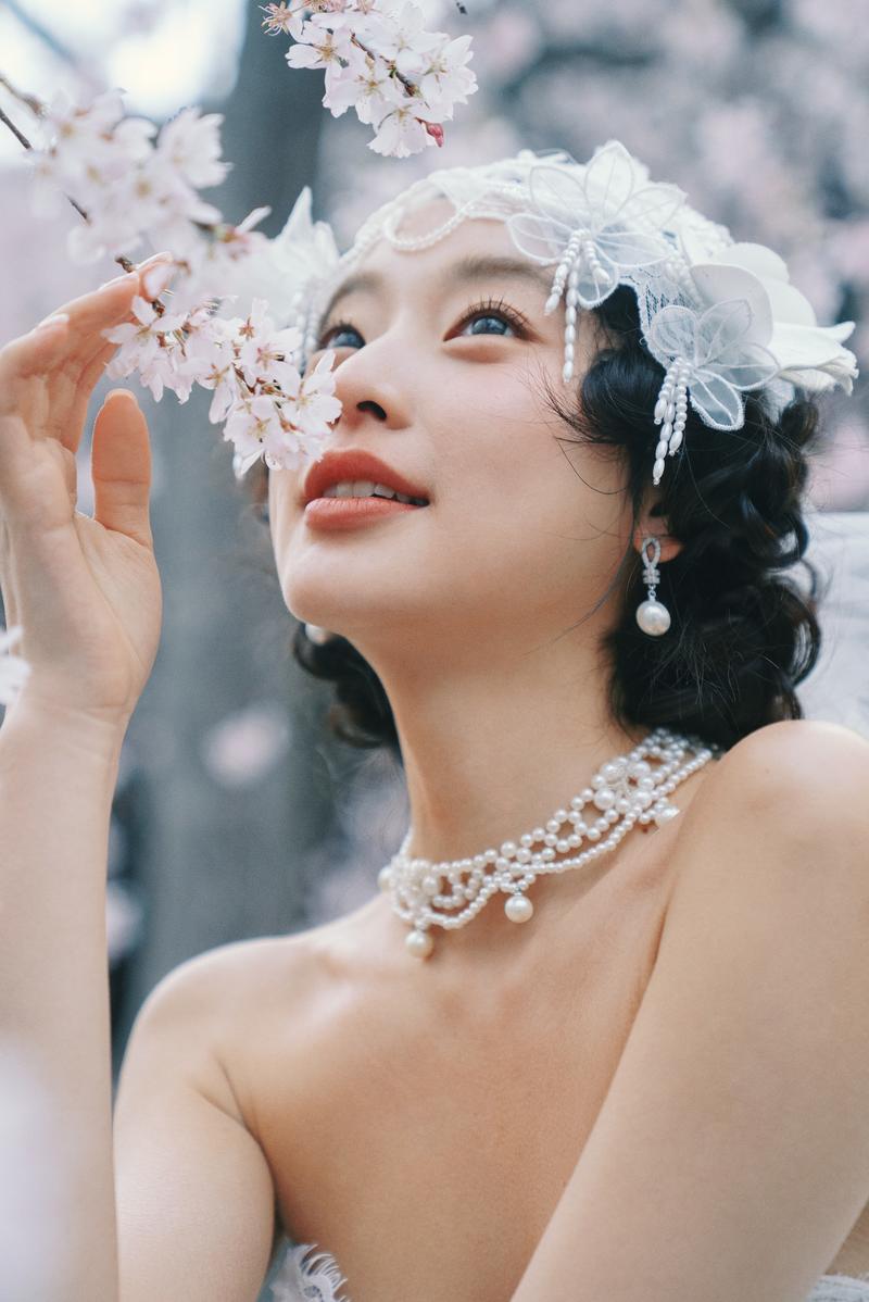 京都樱花婚纱照 第5张 日本婚纱照 日本旅拍 京都樱花婚纱照 日本樱花婚纱照 日本尼鹿摄影