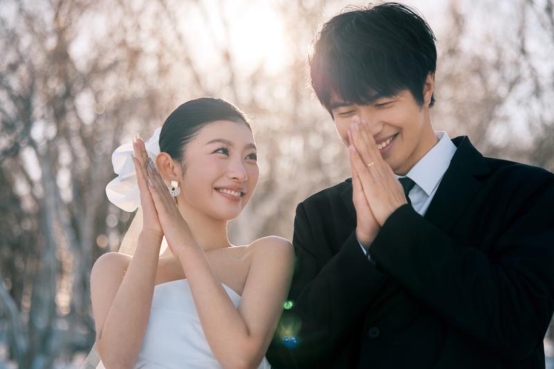 小樽婚礼 第42张 日本婚纱照 日本旅拍 小樽婚纱照 日本尼鹿摄影