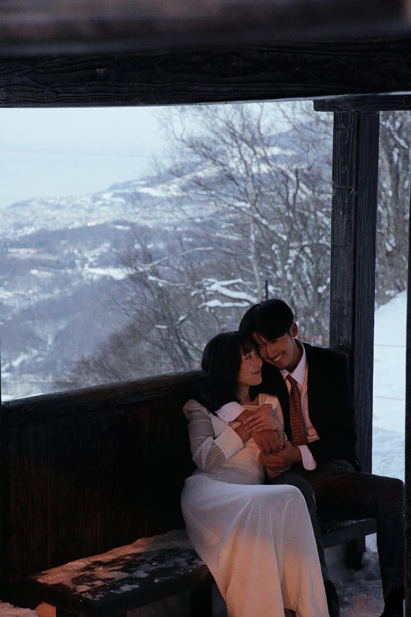 北海道的雪 第25张 日本婚纱照 日本旅拍 北海道婚纱照 日本雪景婚纱照 日本尼鹿摄影