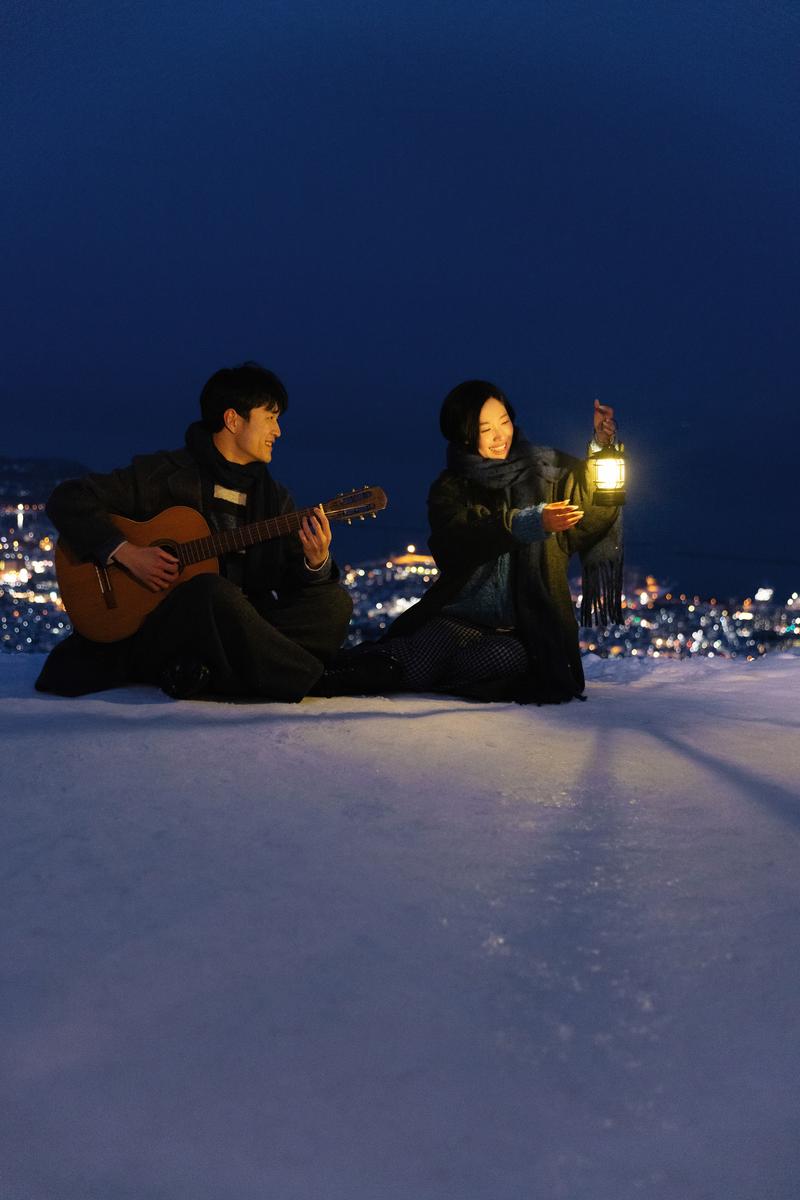 天狗山蓝调时刻 第8张 日本婚纱照 日本旅拍 日本尼鹿摄影
