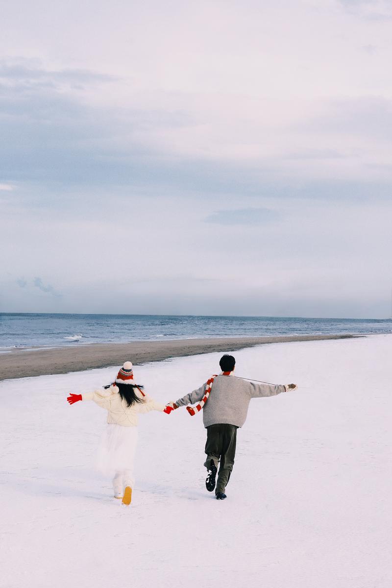 海边有一颗圣诞树 第5张 日本婚纱照 日本旅拍 日本尼鹿摄影