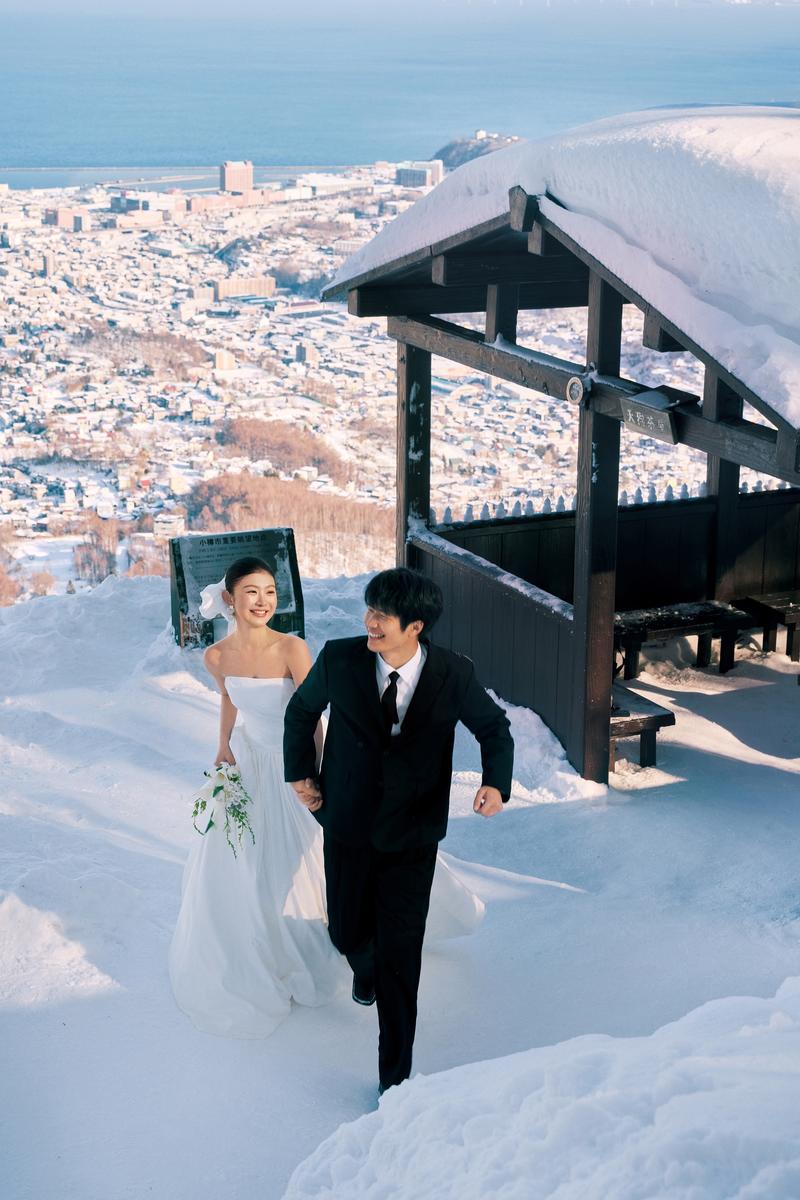 小樽婚礼 第47张 日本婚纱照 日本旅拍 小樽婚纱照 日本尼鹿摄影