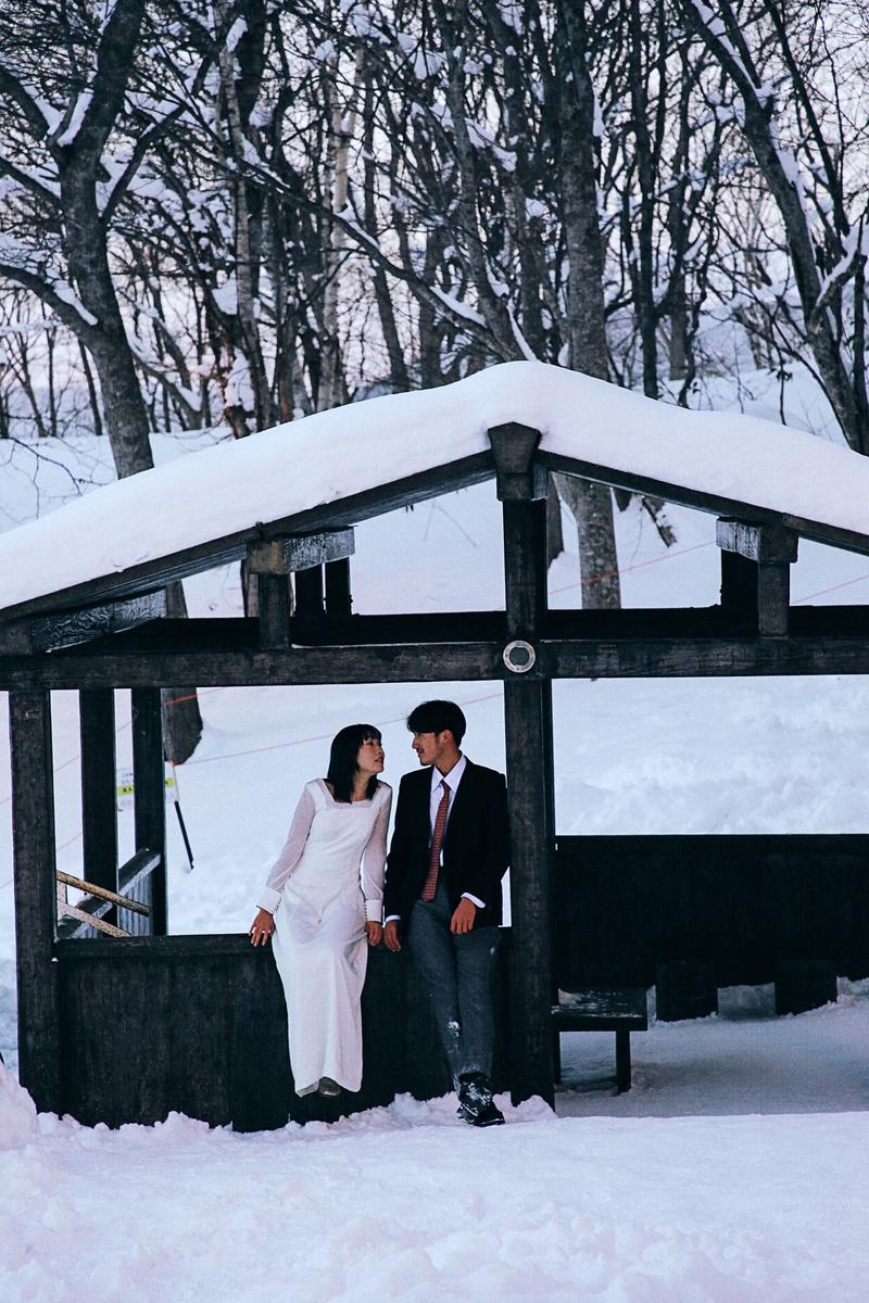 北海道的雪 第27张 日本婚纱照 日本旅拍 北海道婚纱照 日本雪景婚纱照 日本尼鹿摄影