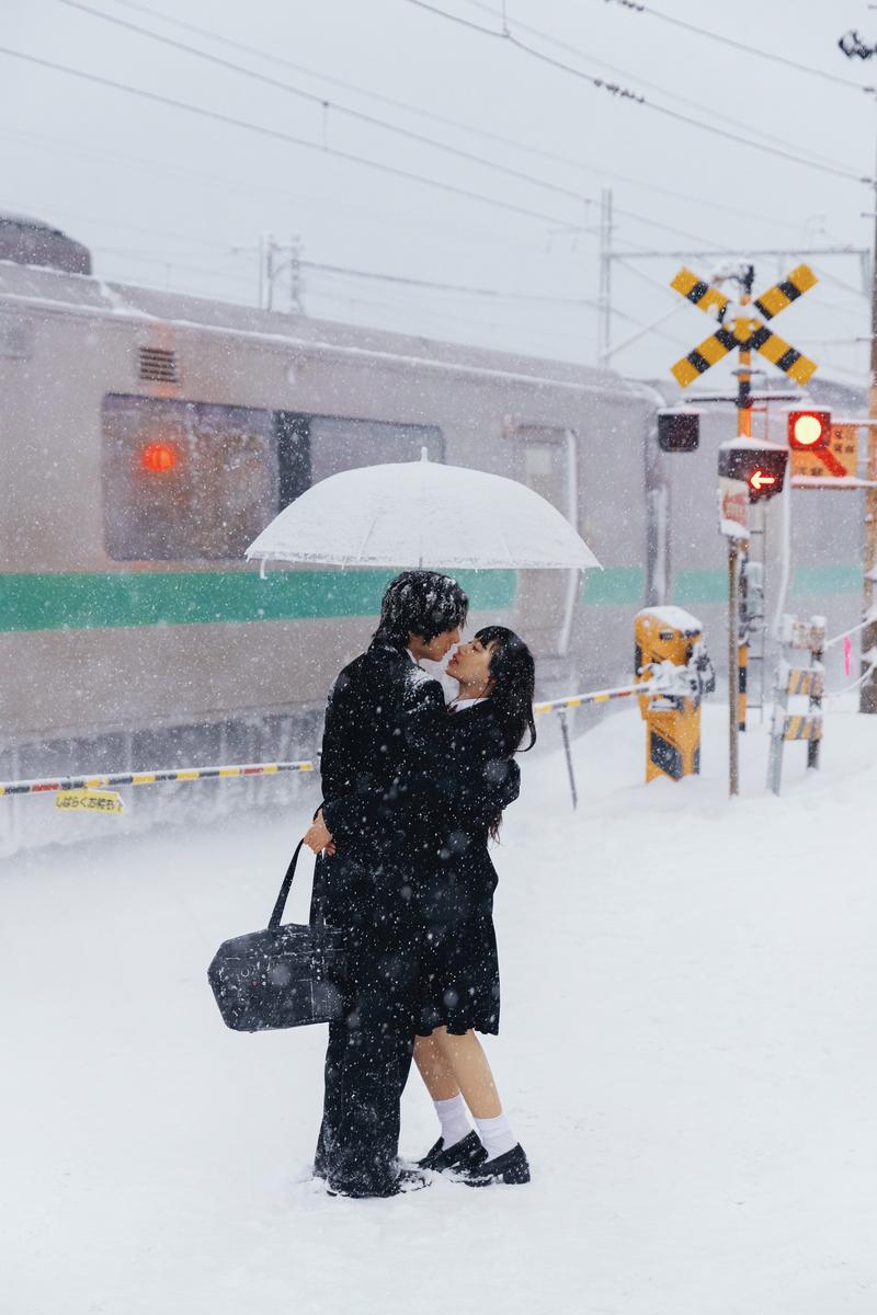暴风雪来临之际 第24张 日本婚纱照 日本旅拍 日本雪景婚纱照 日本尼鹿摄影