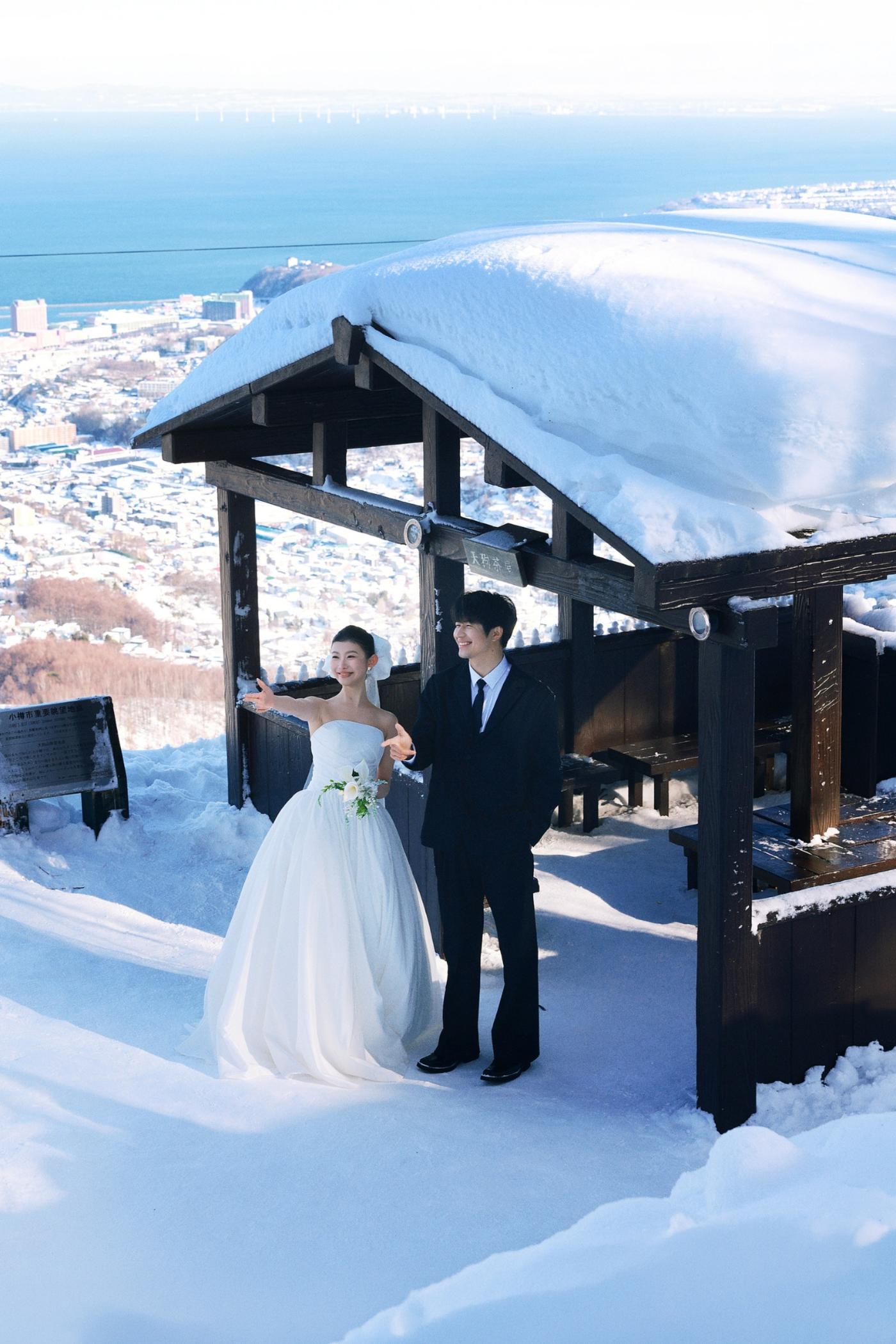 小樽婚礼 第58张 小樽 目的地婚礼 日本婚纱照 日本旅拍 尼鹿摄影