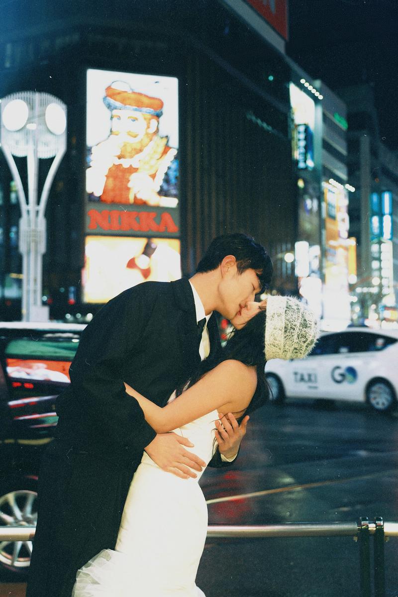 薄野十字路口 第32张 日本婚纱照 日本旅拍 日本尼鹿摄影