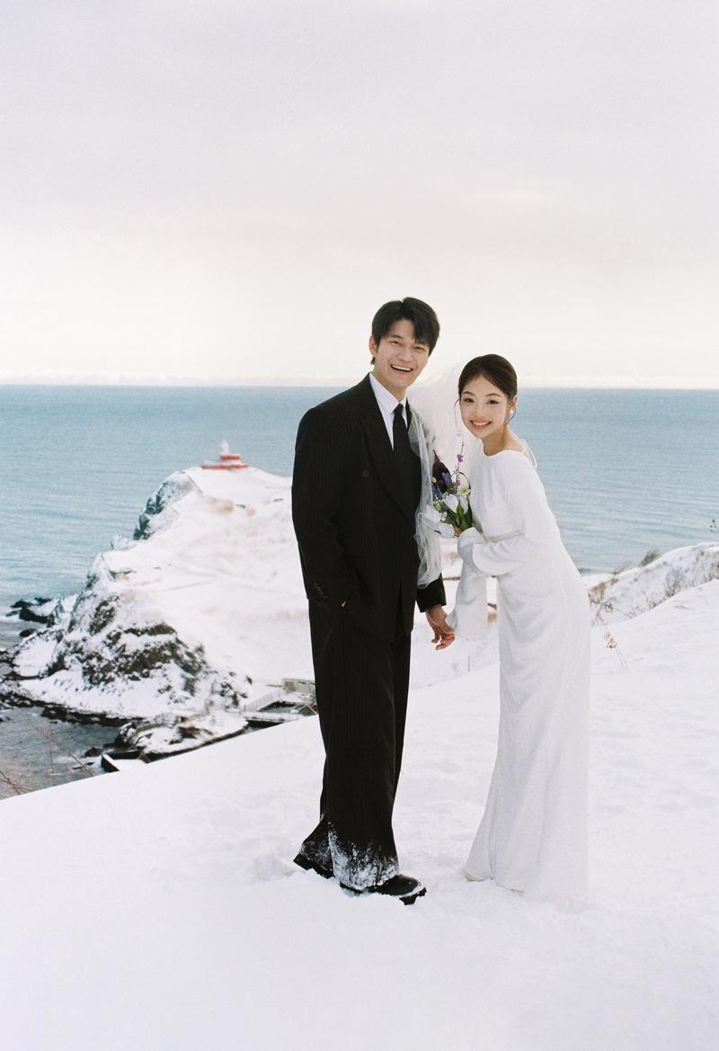 小樽摩天轮 第15张 日本婚纱照 日本旅拍 小樽婚纱照 日本尼鹿摄影