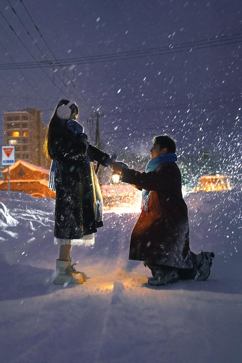 小樽情书（跟拍） 日本婚纱照 日本旅拍