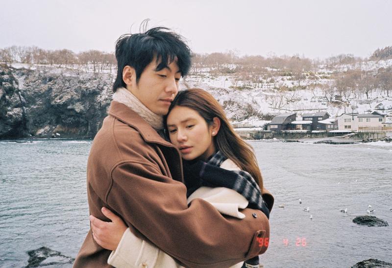 小樽悬崖海边 第6张 日本婚纱照 日本旅拍 小樽婚纱照 日本尼鹿摄影